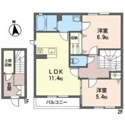 シャーメゾン リラフォートBの間取り画像