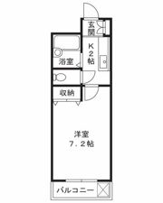 エスポワール梶ヶ谷の間取り画像