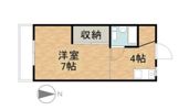 ホワイトメゾンミツオカの間取り画像