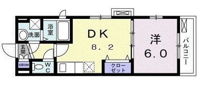 ソレアード代沢の間取り画像