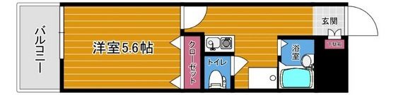 スリム平野の間取り画像