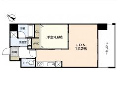 JRBハイツ岡山の間取り画像