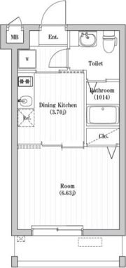 アーバンパーク六町の間取り画像