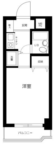 ライオンズマンション仲六郷の間取り画像