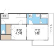 メゾンかわむらの間取り画像
