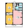 虫明第二マンションの間取り画像