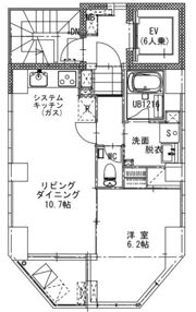 ラスパシオ蔵前レジデンスの間取り画像