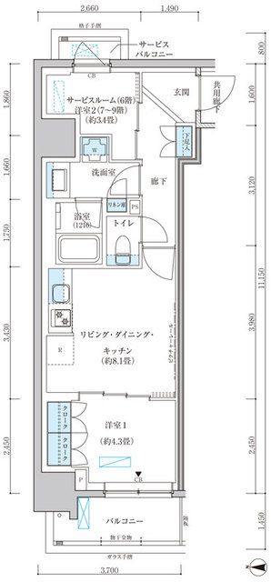 間取図
