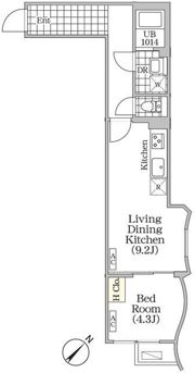 BRICK RESIDENCE 目黒本町の間取り画像