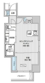 レ・ソール本八幡パラシオンの間取り画像