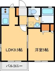 グランドール連取Dの間取り画像