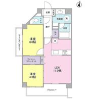 ディアレンス高島台の間取り画像