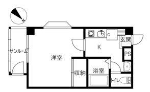 LIBERTY HOUSEⅢの間取り画像