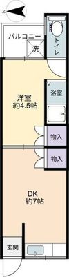 家納文化Ⅱの間取り画像