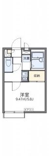 レオパレスモンターニュ日向の間取り画像