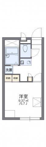 レオパレスグレイスコートの間取り画像