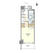 エムレジデンス中野坂上の間取り画像