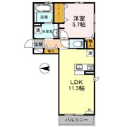トリコロール春日の間取り画像