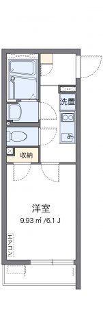 クレイノ白藤の間取り画像