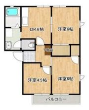 ディアス(Wi-Fi付)の間取り画像