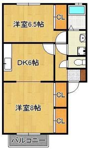 ファミーユ則松の間取り画像