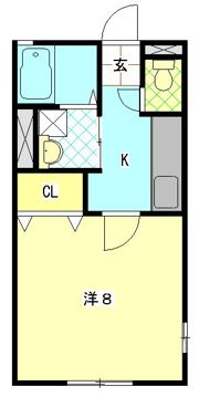 サンメゾンの間取り画像