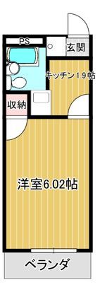 ペアシティ秀華二番館の間取り画像