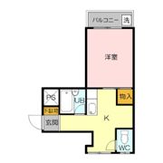 ポレールK・Bの間取り画像
