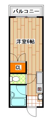 サングリーン小林の間取り画像