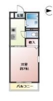ヘスティア御影D棟の間取り画像