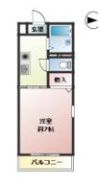 ヘスティア御影D棟の間取り画像