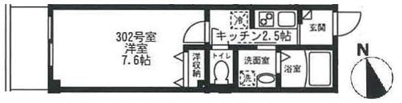 メゾンMumeの間取り画像