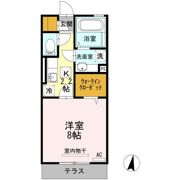 スペリオーレ・D307熊本駅の間取り画像