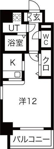 エスリード福島リバーフロントの間取り画像