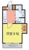 ファミール萩野町の間取り画像