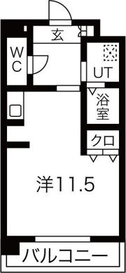 ブロンメゾン平和の間取り画像