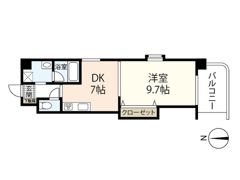 メゾンアンソレイエの間取り画像