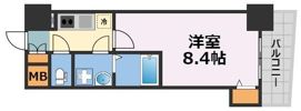 アドバンス西梅田の間取り画像