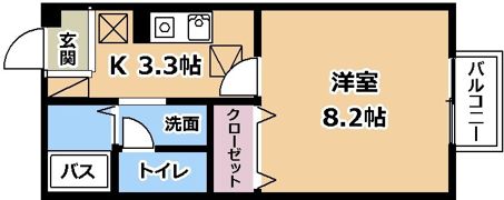 上萱の園の間取り画像