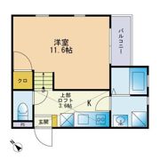 刻勇館地行の間取り画像