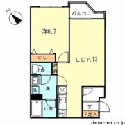 エターナルエステートの間取り画像