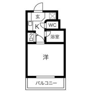 エスリード夕陽丘第2の間取り画像