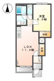 シャロームの間取り画像