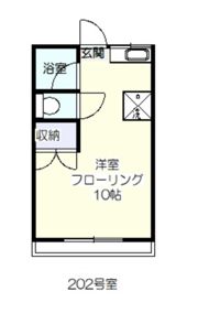 ポートハイツ南船橋Ⅱの間取り画像