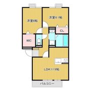 ボヌールの間取り画像