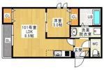 GRANDTIC COZY青崎の間取り画像