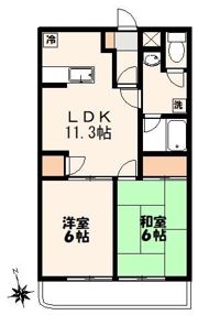 第5サンビレッジ泉水の間取り画像
