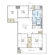 東建金町マンションの間取り画像