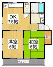 クロス112の間取り画像
