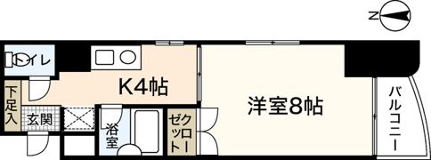アピアレンス前田の間取り画像
